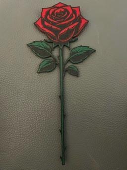 Rose avec tige